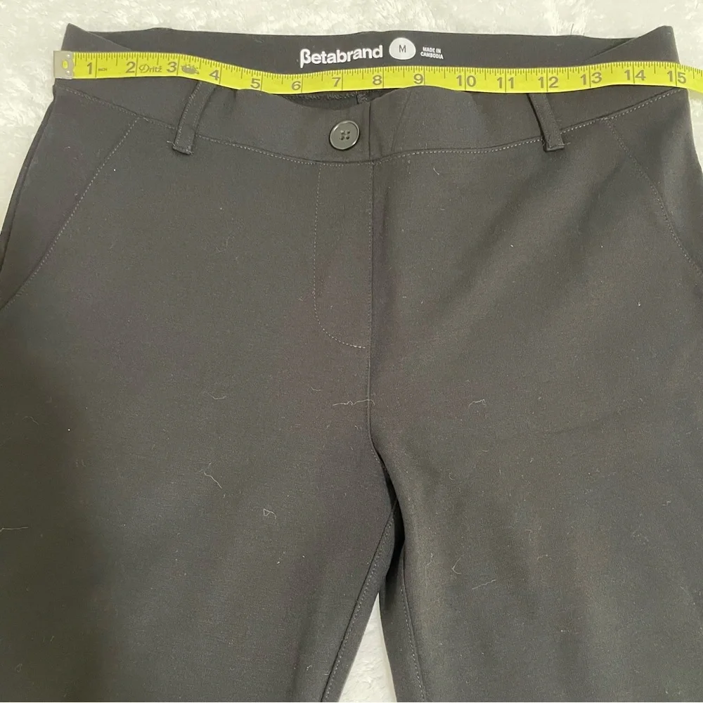 Betabrand Straight-Leg Classic Dress Pant Yoga Pant - Picture 6 of 8